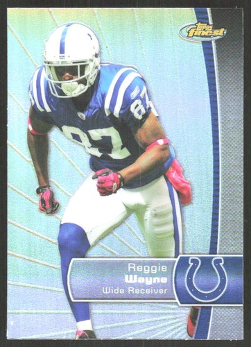 Reggie Wayne #34 2012 Topps Finest card
