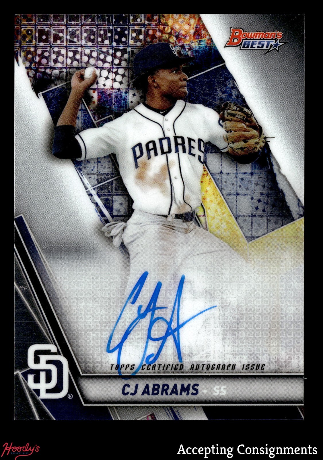 2019 Bowman's Best of '19 CJ Abrams AUTO PADRES