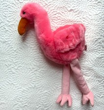 TY Beanie Buddy   PINKY the Flamingo - 1998 - 10 inches - EUC