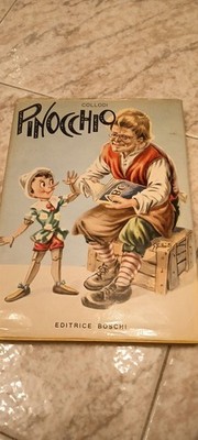 BUCH: COLLODI *PINOCCHIO, Ed Boschi (1965) ill. Moroni Celsi - Cover Galb