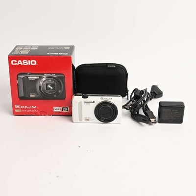 Casio Exilim EX-ZR200 Kompakte Digitalkamera 16.1 MP 12.5x Zoom  SHP 312075