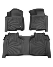 Powerty 3D Floor Mats for 2019-2025 2026 Chevrolet Silverado 1500 & GMC Sierra 1