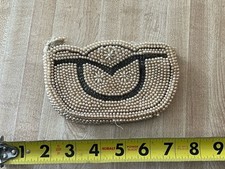 Vintage Davids Imports Women Beaded Clutch Purse Japan Has Small Flaws