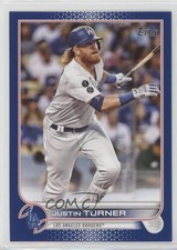 2022 Topps Series 1 Royal Blue Justin Turner #257 0m37