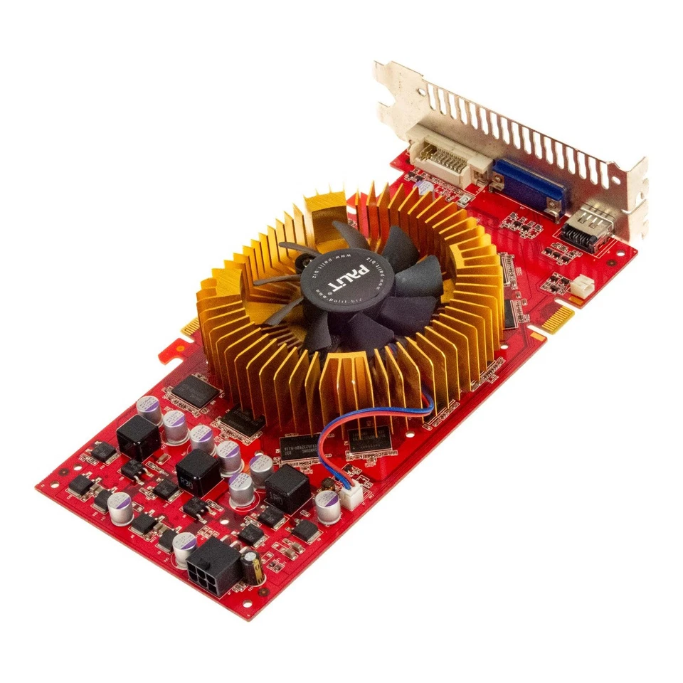 Graphic Card Palit Nvidia Geforce 9800 Gt 512MB NE39800TFHD52-PM8992 Pcie - Image 3 of 3