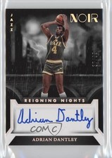 2022-23 Panini Noir Reigning Nights Signatures /99 Adrian Dantley Auto HOF 1pe9