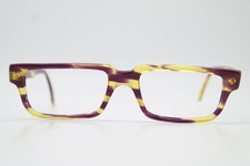 Vintage Glasses LE CLUB 1608 Brown Purple Square Frame Eyeglasses