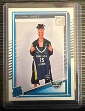 2025 Panini Donruss WNBA Aziaha James #95 Rated Rookie RC Wings