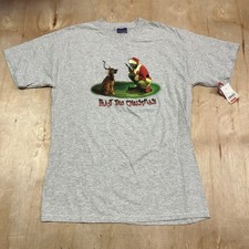 Vintage The Grinch Shirt Men Sz Large Dr. Seuss Movie Promo Jim Carrey 2000 Rare