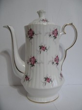Princess House Tea Pot Hammersley Fine Bone China Windsor Rose Coffee England