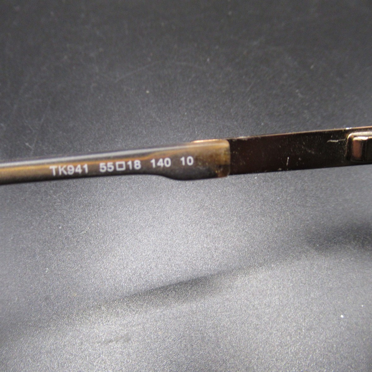 TAKUMI Eyeglass Frames TK941 Magnetic Clip-On 55-18-140 Brown