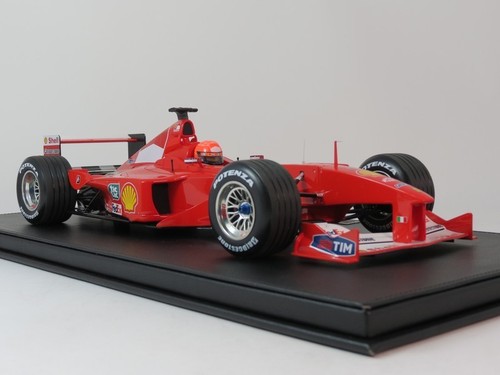 GP Replicas Ferrari F1-2000 #3 Schumacher WC 2000 winner Italy GP 1/12 GP1227AWD - Imagen 3 de 11