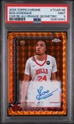2025 Topps Noa Essengue Base Autographs (PSA 9)