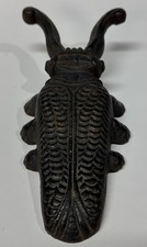 Vintage Cast Iron Beetle Scarab Bug Boot Jack Shoe Remover 10" Farm Mud Room