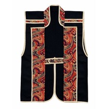 Samurai cosplay Jinbaori black #3 Jacket armoured wear feudal warlord kimono