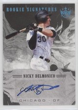 2018 Diamond Kings DK Rookie Signatures Holo Blue 4/15 Nick Delmonico Auto rs2