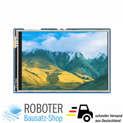 Waveshare 3.5'' Touch Display Modul für Raspberry Pi Pico, 65K Farben, 480×320