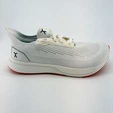 Flux Footwear Adapt Runner White Gum Mens Size 10 Athletic Knit Shoes Sneakers
