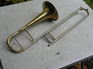 trombone molto piccolo Herbert Lätsch Brema molto bello