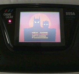 *SEGA Game Gear Console 2110G w/ Bag & 8 Games - Tested - Screen Dim -Very Nice*