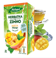 Herbapol Minze Mango Tee 20 Teebeutel - Kaltaufguss FrüChtetee Kalt AufgießEn