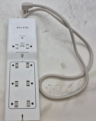 Belkin F7C01008 Conserve Switch 8-Outlet Surge Suppressor - Outlet Only