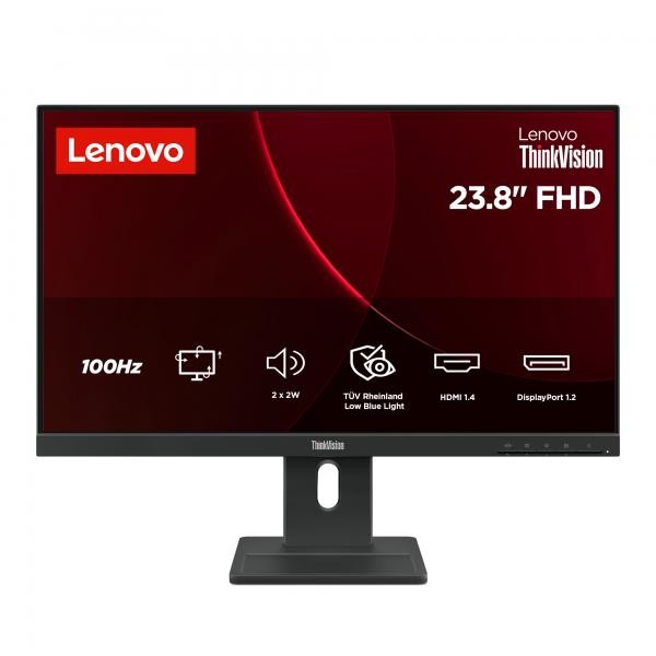Lenovo Monitor Thinkvision E24-40 23.8" Fullhd 100Hz Ips Altavoces 4Ms - Immagine 9