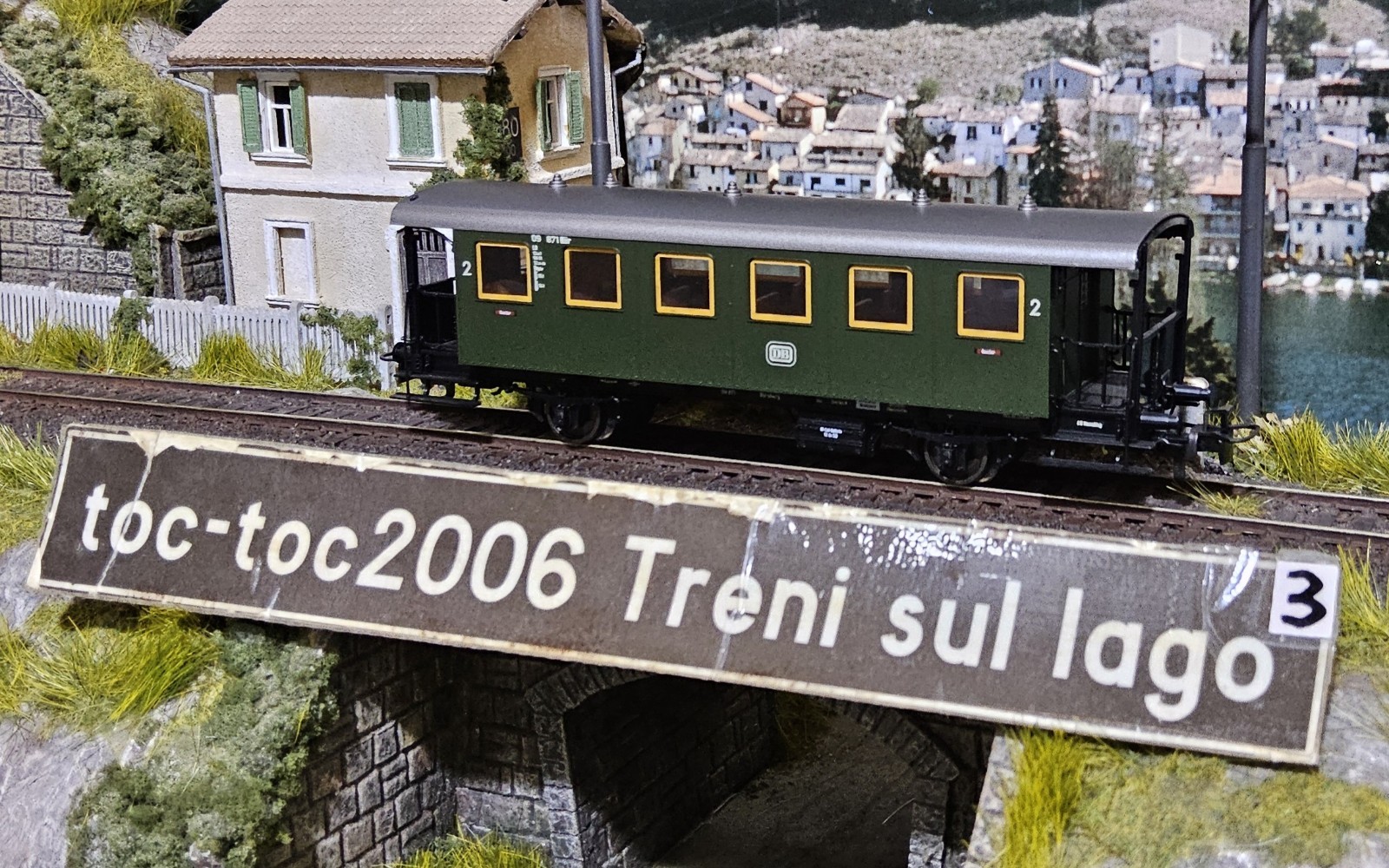 MÄRKLIN 4302 CARROZZA PASSEGGERI 2'CLASSE AC HO