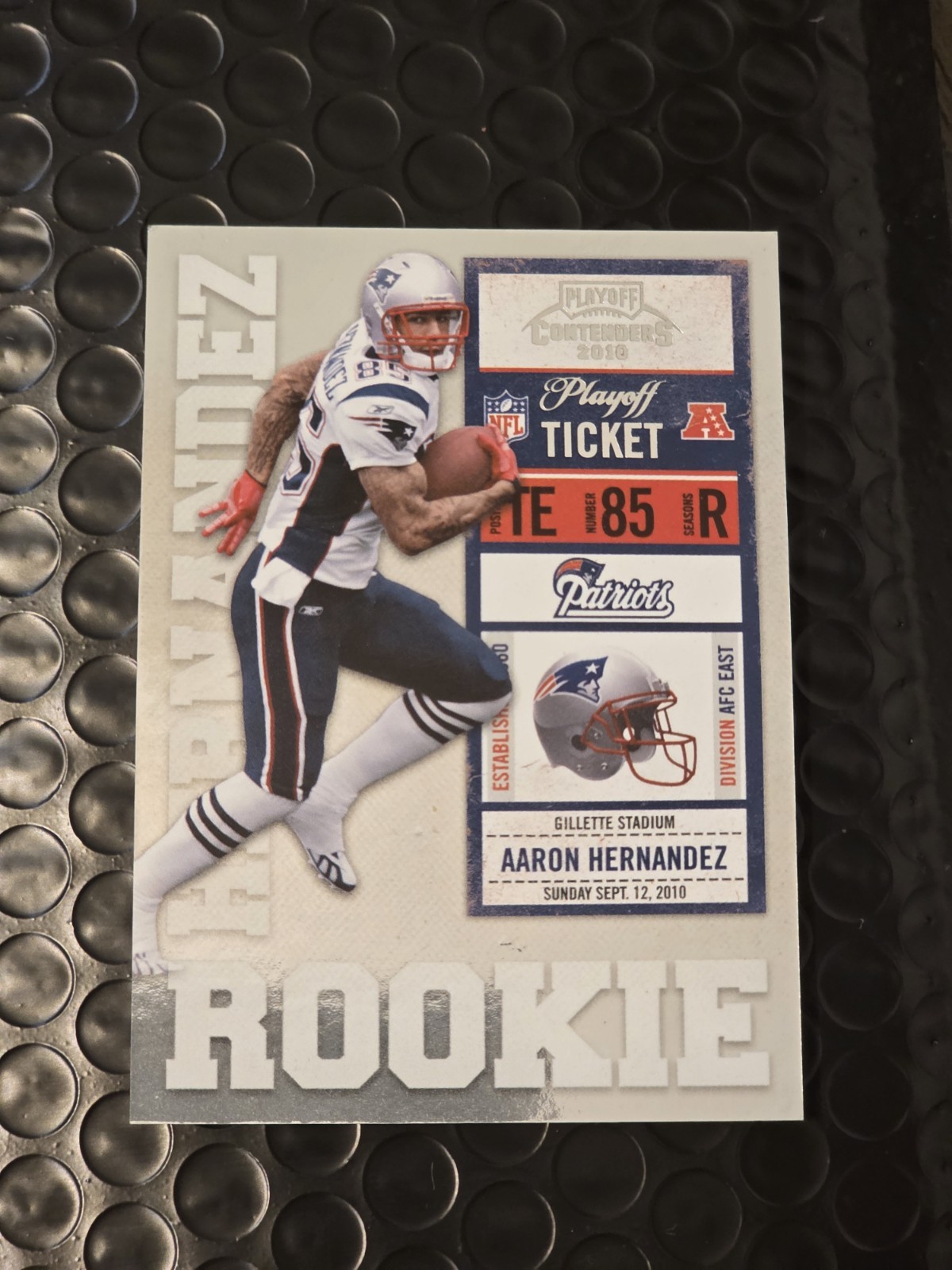 Aaron Hernandez Playoff Contenders #101 Playoff Ticket