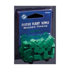 FFG Boardgame Accessory Wooden Tokens - Green New