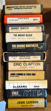 1970-80's Classic Rock Country 8 track tapes various artists Lot of 11 UNTESTED