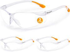 Gafas de Seguridad Unisex Lentes Resistentes a Rayaduras ANSI Z871 No Resbalan