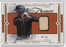 2024 Panini National Treasures Prospect Lumber 69/99 Maui Ahuna #PL-MA 3hd