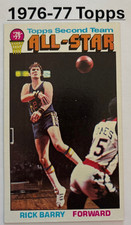 RICK BARRY 1976-77 TOPPS #132 GOLDEN STATE WARRIORS