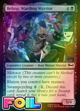 x1 Bebop, Warthog Warrior FOIL TMT Ninja Turtles MTG 59 M/NM 1x