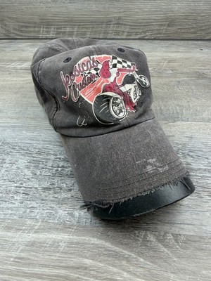 Jessica s Custom Speedshop Black Hat - Distressed, Trashed, Jessica Rabbit