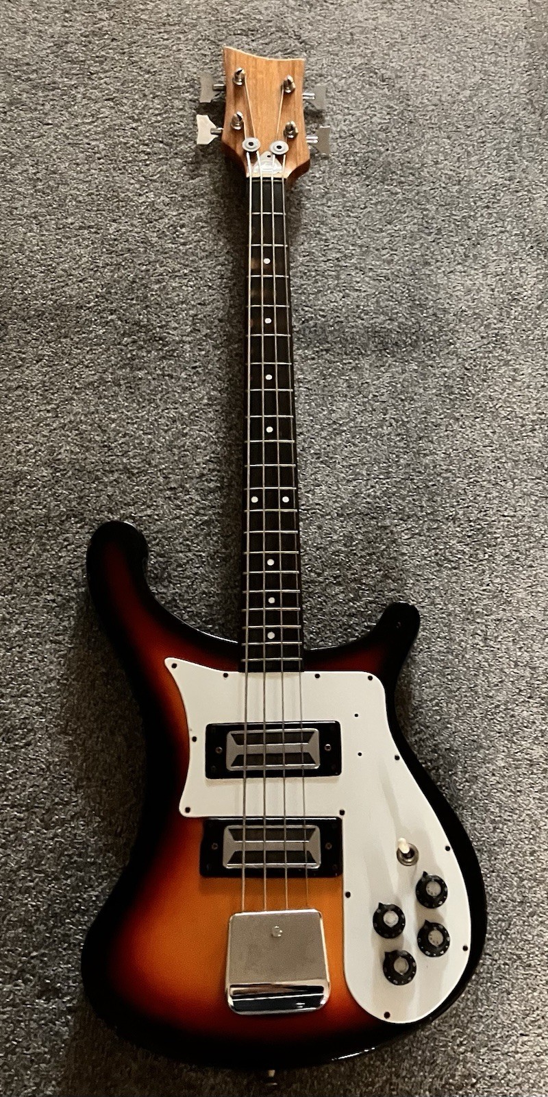 1970s Vintage Kay K-20b Bass Guitar