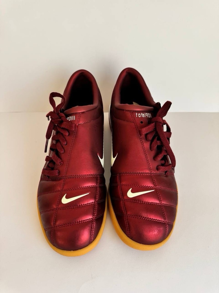 Football Boots Total 90 Vino Guayos Nike Total 90 Plateado Vino Tinto
