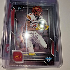 2025 1ST BOWMAN CHROME U #123 CHASE SOWELL RC - IOWA STATE