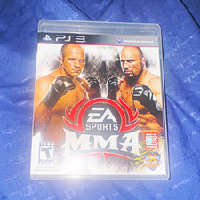 EA SPORTS MMA Sony PlayStation 3 PS3 Disc Case T Teen 2010 NTSC Multiplayer