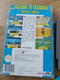 North & South Nintendo NES Game Grade A PAL Like New Complete Cib AUS Matel