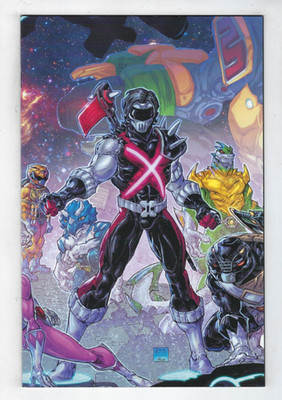 Power Rangers / TMNT II #4 Boom Studios Freddie Williams Virgin Variant  2023 NM