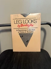 Leg Looks By Burlington Flower Dot Control Top 334 Size Medium Black Sandalfoot