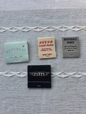 VTG New York Restaurant Matchbooks Lot of 4 B...