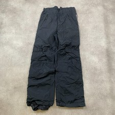 Columbia Trousers Mens Small Omni-Tech Outdoor Shell Pants, Black
