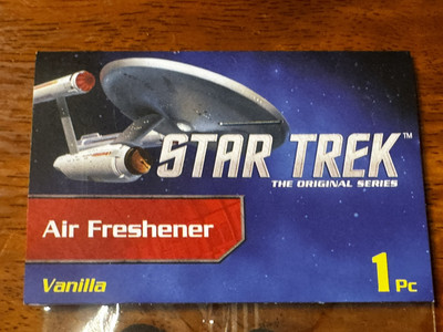Star Trek Vanilla Air Freshener Spock Hands Live Long and Prosper