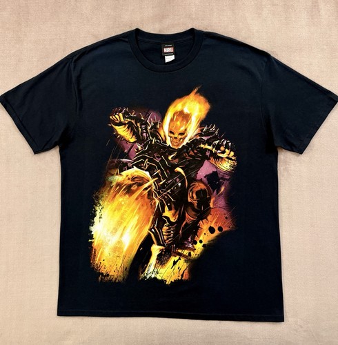 XL Vintage Mad Engine Marvel Ghost Rider Vintage Graphic Tee Shirt Ryan Gosling