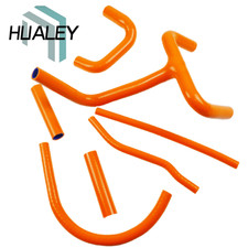 Produktbild - Hualey Silicone Radiator Hose Kit for KTM LC4 620 625 640 660 Orange