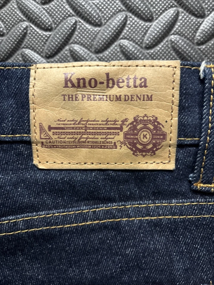 Pantalones de mezclilla Y2K Scarface Ace of Hearts talla 34x32 Foto 3 de 4