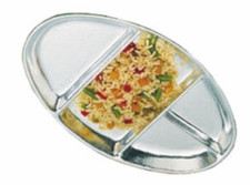 Bon Chef 2020 - N Tray, 7.5" x 11.75", 4 compartments, oblong, Lot of 6 New